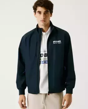 Мужская ветровка с застежкой-молнией Pepe Jeans, тёмно-синий