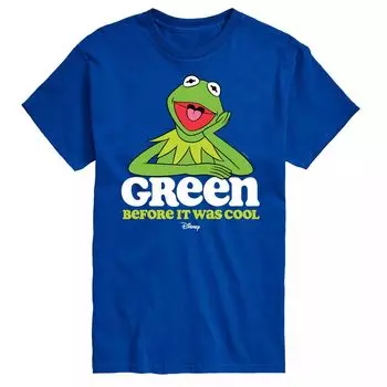 Мужская зеленая крутая футболка Disney's The Muppets, Синяя Licensed Character, синий