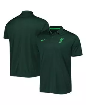 Мужская зеленая рубашка-поло Liverpool Victory Nike