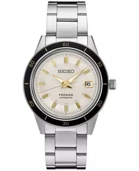Мужские автоматические часы Presage с браслетом из нержавеющей стали, 41 мм Seiko