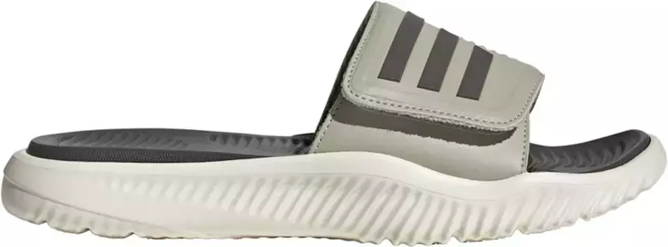 Мужские баскетбольные шлепанцы Adidas Alphabounce 2.0, серый/белый
