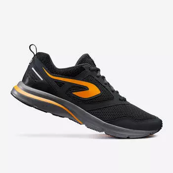 МУЖСКИЕ БЕГОВЫЕ КРОССОВКИ RUN ACTIVE - ЧЕРНЫЕ/ОРАНЖЕВЫЕ Kalenji