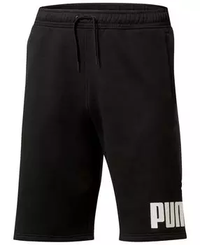 Мужские большие флисовые шорты с логотипом Puma