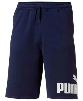 Мужские большие флисовые шорты с логотипом Puma