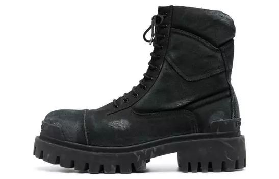 Мужские ботинки Balenciaga Strike, черный