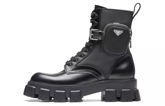 Мужские ботильоны Prada Monolith, черный