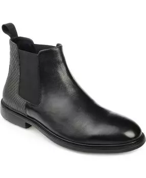 Мужские ботинки челси oswald plain toe Thomas & Vine, черный