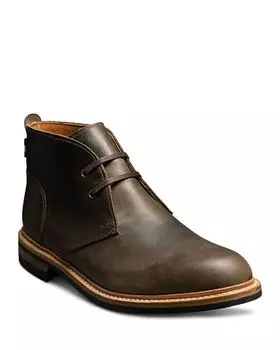 Мужские ботинки чукка на шнуровке Chandler Allen Edmonds, цвет Brown