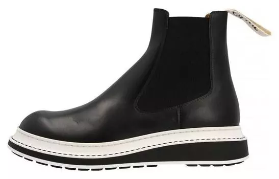 Мужские ботинки Loewe Chelsea, черный/белый