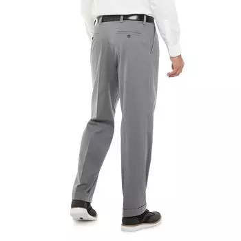 Мужские брюки Dockers Stretch Easy Khaki свободного кроя со складками