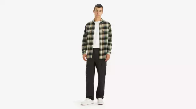 Мужские брюки карго прямого кроя Levi's xx, черный