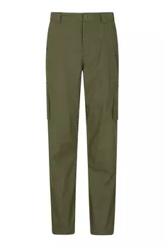 Мужские брюки Trek II Mountain Warehouse, зеленый