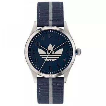 Мужские часы Adidas Originals Code Four с синим циферблатом