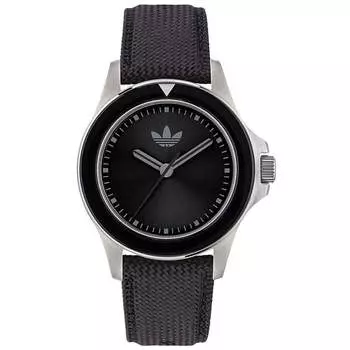 Мужские часы Adidas Originals Expression One с черным циферблатом