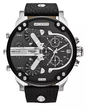 Мужские часы Daddy 2 0 с хронографом DZ7313 Diesel, черный