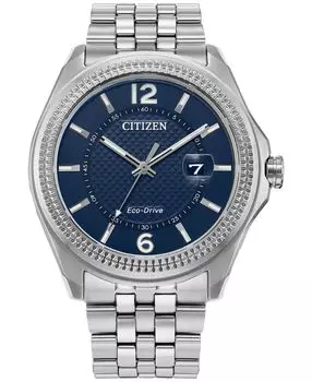 Мужские часы Eco-Drive Corso Classic с браслетом из нержавеющей стали, 42 мм Citizen