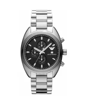 Мужские часы из нержавеющей стали Emporio Armani, серый