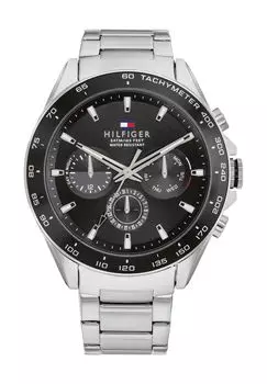 Мужские часы Оуэн 1791967 TOMMY HILFIGER, серебро