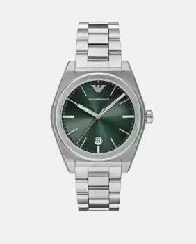 Мужские часы с датой, AR11621 Emporio Armani, серебряный