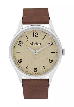 Мужские часы Time Collection 2033545 s.Oliver, цвет Silber Braun