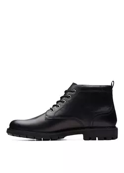 Мужские черные ботинки Clarks
