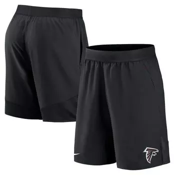 Мужские черные шорты из эластичной ткани Atlanta Falcons Nike