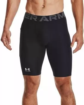 Мужские длинные компрессионные шорты Under Armour HeatGear 9 дюймов, черный
