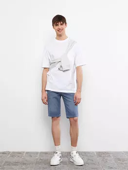 Мужские джинсовые шорты стандартного кроя LCW Jeans