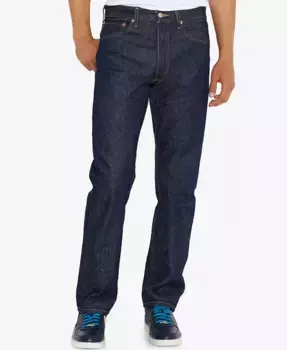 Мужские джинсы 501 Original Shrink-to-Fit без стрейча Levi's, синий