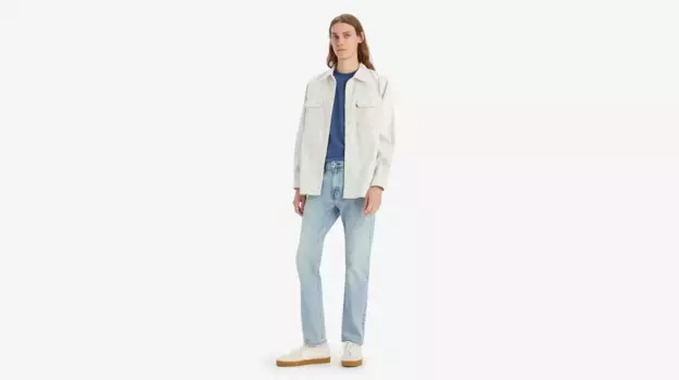 Мужские джинсы зауженного кроя 502 Levi's, цвет Only Wish - Light Wash - Stretch