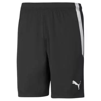 мужские футбольные шорты teamLIGA PUMA, черный/белый/белый