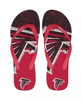Мужские и женские шлепанцы с большим логотипом Atlanta Falcons FOCO
