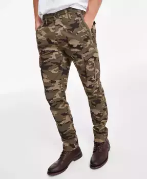 Мужские камуфляжные карго-брюки Morrison Sun + Stone, зеленый