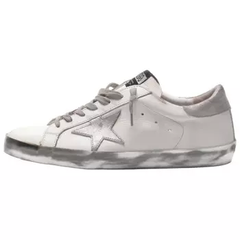 Мужские кеды Golden Goose, белый/серебристый