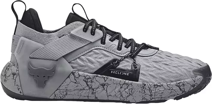 Мужские кеды Under Armour Project Rock 6, цвет Black/Steel/Steel
