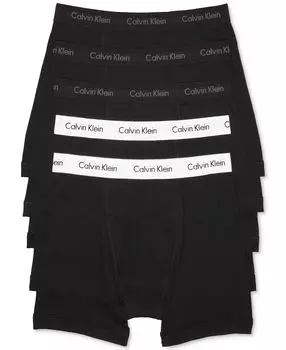 Мужские классические трусы-боксеры из хлопка, 5 шт., нижнее белье Calvin Klein