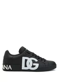 Мужские кожаные кроссовки Dolce&Gabbana, белый