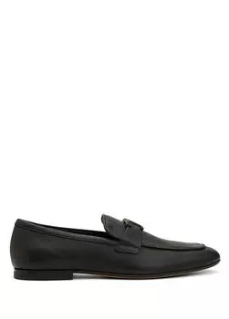 Мужские кожаные лоферы Tod'S, черный