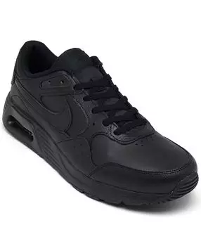 Мужские кожаные повседневные кроссовки air max sc от finish line Nike, черный