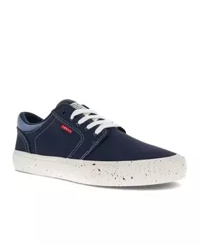 Мужские кроссовки alpine dte на шнуровке Levi's, темно-синий