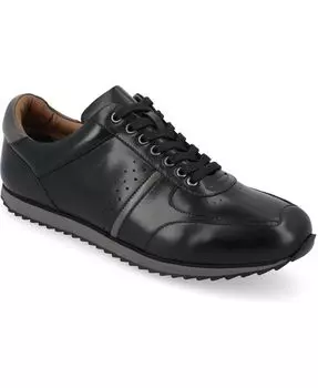 Мужские кроссовки Fenway Wide Width Tru Comfort из пенопласта на шнуровке с круглым носком Thomas & Vine, черный