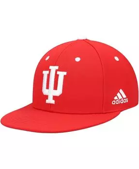 Мужские кроссовки Indiana Hoosiers малинового цвета для бейсбола на поле adidas