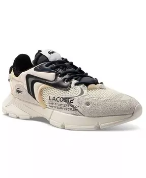 Мужские кроссовки L003 Neo на шнуровке Lacoste, бежевый