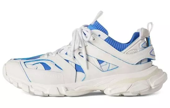 Мужские кроссовки Lifestyle с низким верхом, синий/белый Balenciaga