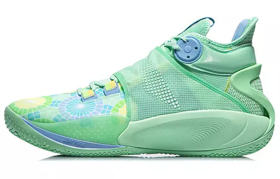 Мужские кроссовки Sonic IX CJ McCollum Premium - мятно-зеленый Lining