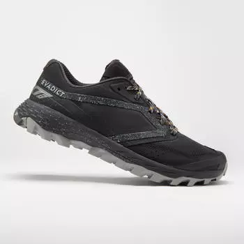 Мужские кроссовки Trail XT8 чёрно-серые EVADICT, углерод серый