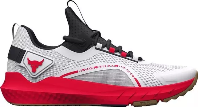 Мужские кроссовки Under Armour Project Rock BSR 3 UFC 23, белый/красный