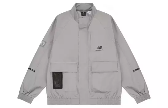 Мужские куртки New Balance, Светло-серый