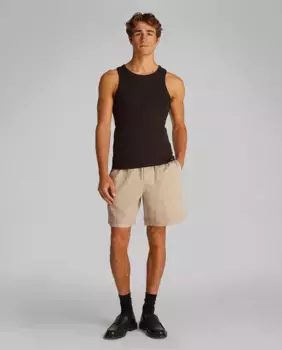 Мужские льняные шорты Calvin Klein Jeans, бежевый