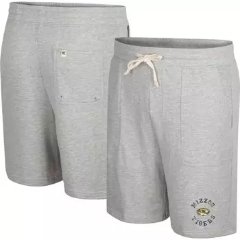 Мужские махровые шорты Heather Grey Missouri Tigers Love To Hear This Colosseum